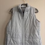 Nike  Women's Gray Blue Platinum Puffer Vest Large Photo 4