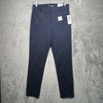 Old Navy  Pixie Pants Cropped Career Casual‎ Trousers Blue Secret Slim Pocket Photo 1