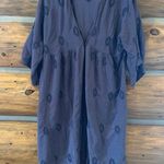 Time And Tru Eyelet Women’s Blue Kimono Photo 1