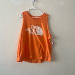 The North Face  Women's Half Dome Tank Top Standard Fit‎ Size XL Orange NWOT Photo 2