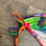 De La Mar Y2K Tie Dye Side Tie Bikini Purple Photo 2