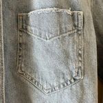 ZARA NWOT Denim Blue Long Sleeves Button Down Algodon SZ S # 1681 Photo 8