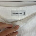 Abercrombie & Fitch Abercrombie & Fitch Linen Chinos Pants White Size 33 Photo 4