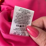 Alice + Olivia NEW NWT  Lilita Two Tone Satin Midi Dress In Tangerine/Candy Pink Photo 11