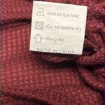 Unbranded Brick Red Pullover Long Sleeve Thermal Crew Neck Shirt Photo 7