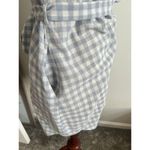 Skies Are Blue  Women’s Plaid 3/4 Sleeve Shirt Dress Medium Photo 3