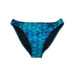 Gideon Oberson Blue Marble Cheeky Bikini Bottoms – High Leg Swim Briefs Size 6 Photo 1