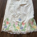 Maxi Dress with Flowers Size 8 Photo 5