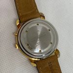 Vintage 90s Valdawn Precious Moments musical Watch 33mm Gold Tone running Photo 5