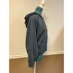 SKIMS  Lightweight Fleece Zip Up Hoodie Blue "Paradise Valley" Photo 7