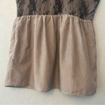 Miss Me silk blend sequined lace peplum babydoll tank blouse size medium y2k Photo 7