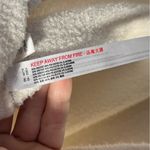 Urban Outfitters  Cream off white V Neck oversized pullover size small Photo 4