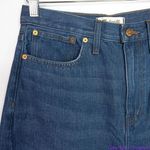 Madewell NEW  Baggy Straight Jeans in Dark Worn‎ Indigo Wash, 27 Photo 5