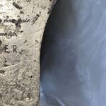 Ted Baker LONDON Flat Sandals Size 8 .5 Embellished Rhinestones White Silver Photo 7