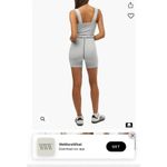 We Wore What  Corset Bodysuit Revolve NWT Gray Black Size XL $88 Retail Photo 7