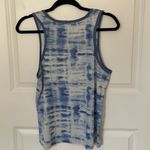 Lucky Brand Blue Tye Dye Knit Tank Top Medium Photo 1