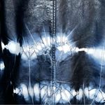 Tribal new faux leather black biker jacket! Tie dye style! Black Size undefined Photo 9