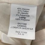 J.Crew Women's Sz 4 Golden Brown Sheath Dress Leopard Print Bow Preppy Casual Photo 11