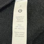 Lululemon Black Criss Cross Lace Up Sleeve Pullover Sweater Sweatshirt Top Sz 8 Photo 4