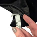 Vintage Jeffrey & Dara by Tom Barra Black Velvet Ostrich Feather Collar Gown Size 8 Photo 8