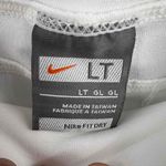 Nike Women’s White Blue Bermuda Athletic Shorts Drawstring Capri Large Tall Photo 4