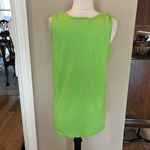 Comfort Colors Oversized Beach Tank Lime Green Pink Pelican Photo 5