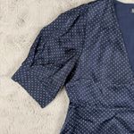 ZARA  TRF Polka Dot Mini Dress V-Neck Short Sleeve Party Dress‎ L Y2K Party Photo 14