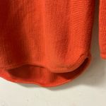 Michael Kors  Bold Orange half zip top pullover Sweater size‎ small Photo 3