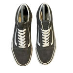Vans Old Skool Grey Low-Top Lace-Up Unisex Sneakers Size Men 8 / Women 9.5 Photo 2