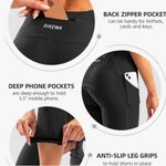 Bikewa Women's 4D Padded Bike Capris Cycling‎ Size M New Black Size M Photo 11