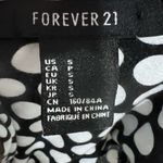 Forever 21 Black and white open back cotton dress size small Photo 5