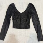 Lululemon Align small shine shimmer scoop neck crop active yoga top TLS2 2832 Photo 6