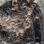 Torrid Black Sheer Floral Lace Crew Shirt Sleeve Tee Size 3X Photo 6