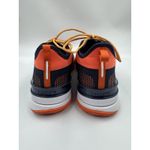 Lacoste Athletic Womens Blue Navy/Orange Sneakers Shoes Size 8 Goodyear Sole Photo 3