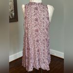 Addie Tunic Purple Floral size M Photo 1