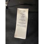 Maje  Sequin Wrap V Neck Long Sleeve Mini Dress Metallic Sparkle Party Size M Photo 3