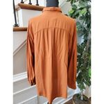 A New Day  Women Rayon & Lyocell Collared Long Sleeve Button Down Dress Shirt Photo 5