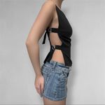 Peppermayo  Boatneck Sleeveless Buckle Blouse Photo 2