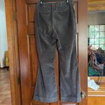 Treasure & Bond wide flare corduroy, trouser pant gray size small Photo 5