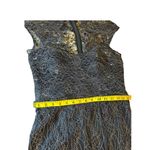 Theia Shimmering Navy Formal Gown Photo 11