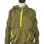 Free People NWT FP Movement X Light Packer Hike Pullover Jacket In Martini Green Photo 0
