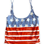 Haoduoyi 🪩4/$20!! 4th of July Stars and Stripes Tank Top Crop Top Small 🪩4/$20!! Photo 0