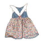 Victoria's Secret Victoria’s Secret floral and lace babydoll top size S Photo 0