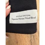 Preston & York  Black Wool Coat Women L Merino Wool Blend Classic Jacket Photo 7