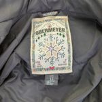 Obermeyer Womens Divine Long Parka Winter Ski Snow Coat Jacket Black 12 Fur Hood Photo 3