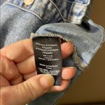 Frye  Light Blue Denim button down dress plus xxl v neck Photo 8