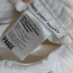 Paige  JIMMY JIMMY SKINNY White Distressed Jeans Photo 6