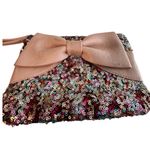 Betsey Johnson  Sequin Zip‎ Bag Photo 1
