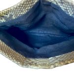 Genuine Python Snake Foldover Squeeze Photo 3