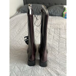 Universal Threads Universal Thread Harness Boots Womens Size 9 Burgundy Memory Foam Insole NIB Photo 3